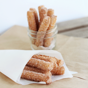 Churros - Cookie Dough and Oven Mitt