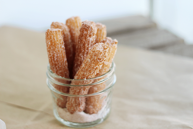 Churros - Cookie Dough and Oven Mitt