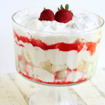 Strawberry Angel Food Trifle