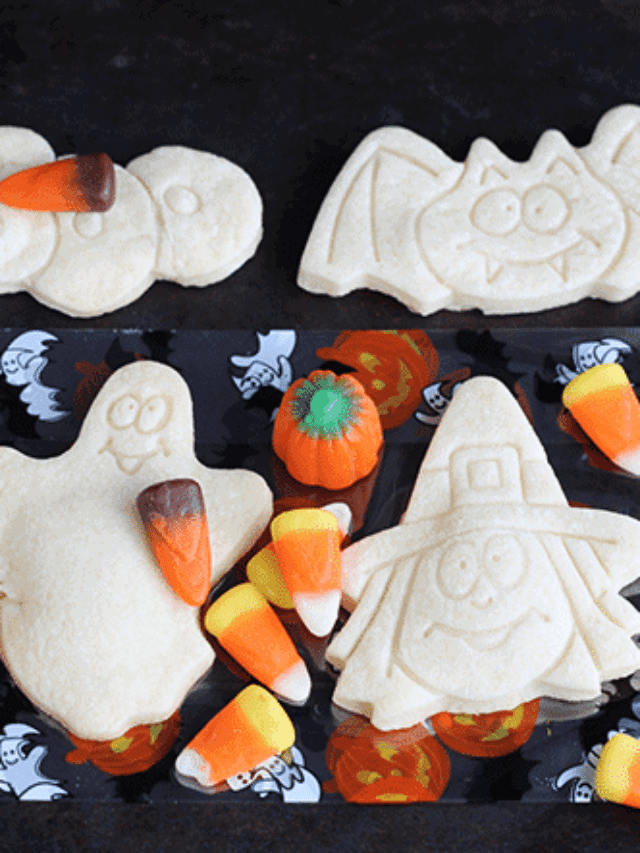 Halloween Shortbread Cookies Story