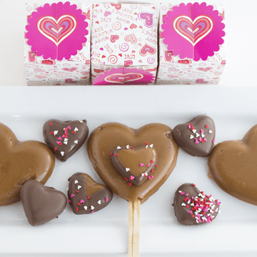 Valentine's day Soft & Chewy Caramels.