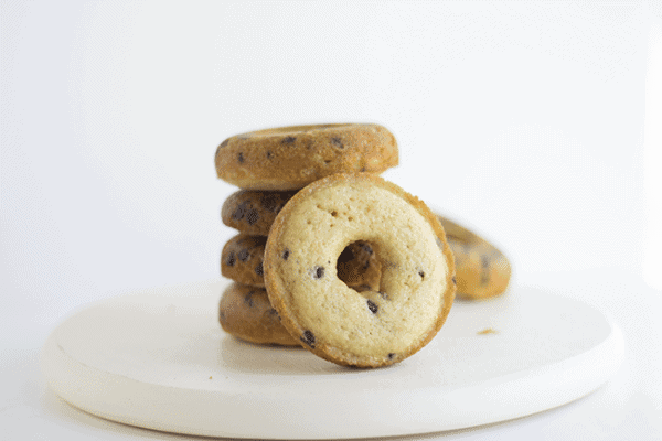 Baked Chocolate Chip Donuts