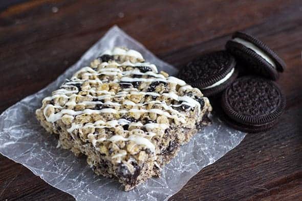 Cookies & Cream Rice Crispy Treats