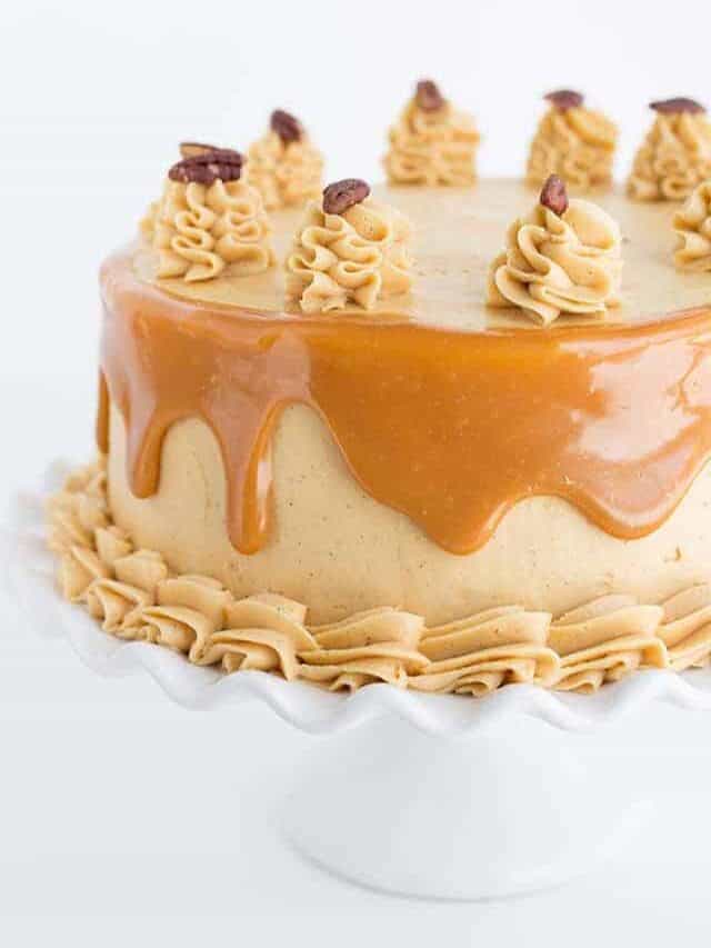 Carrot Cake with Caramel Frosting Story