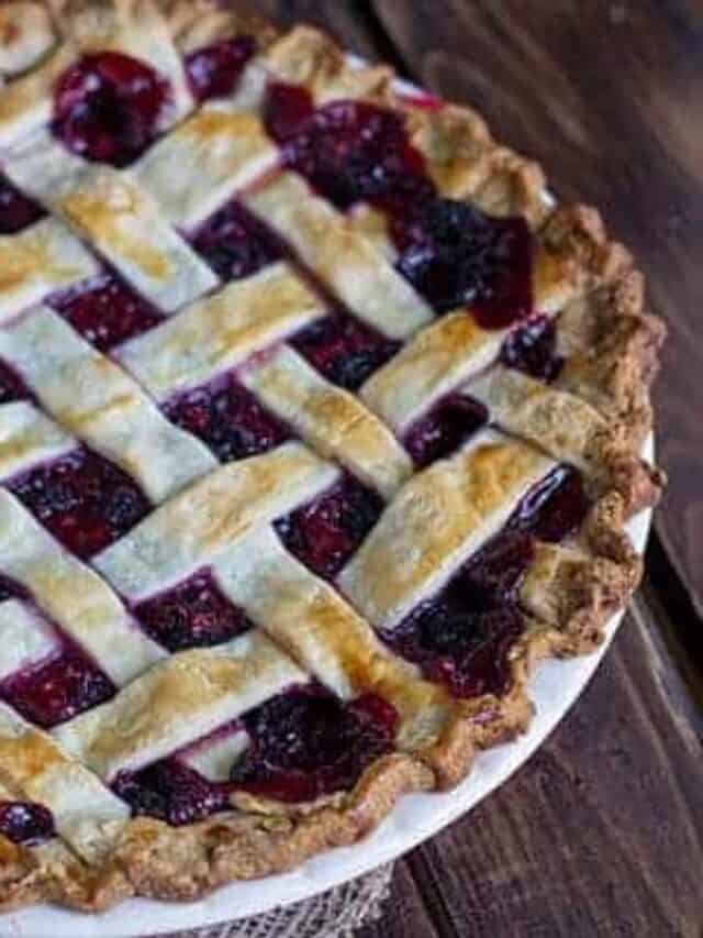 Mixed Berry Pie Story