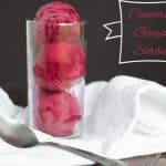 Concord Grape Sorbet