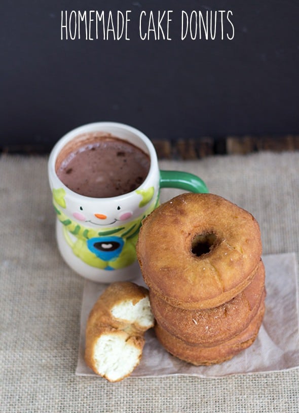 Homemade Cake Donuts