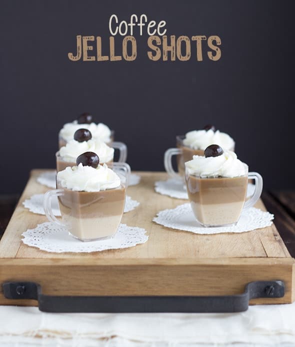 Coffee Jello Shots