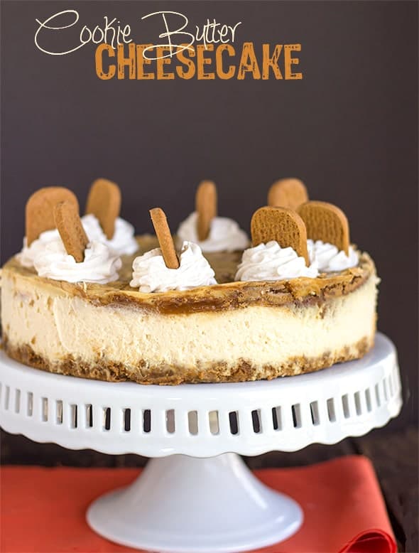 Cookie Butter Cheesecake