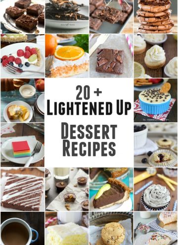 Lightened Up Dessert Recipes
