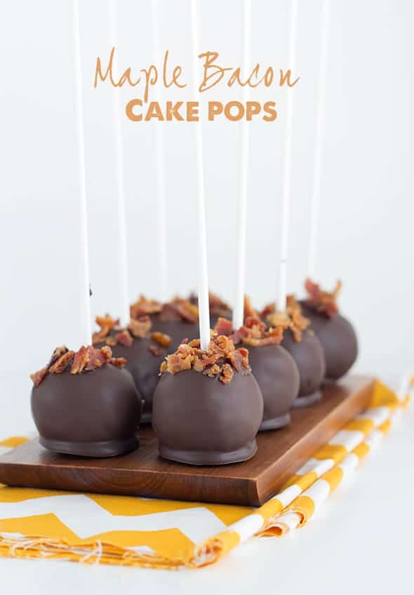 easy cake pops - Maple Bacon Cake Pops