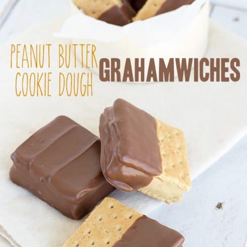 Peanut Butter Cookie Dough Grahamwiches