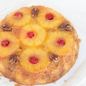 Pineapple Upside Down Skillet Cake