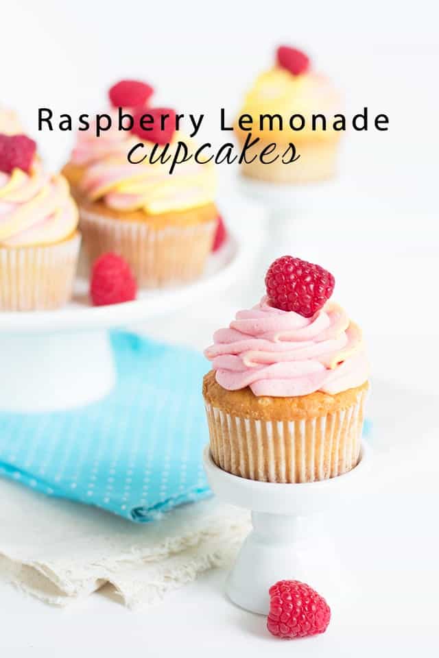 Raspberry Lemonade Cupcakes