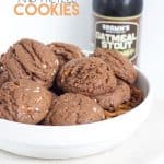 Chocolate Stout and Pretzel Cookies