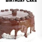 Delicious peppermint patty flair in every bite of this birthday cake.