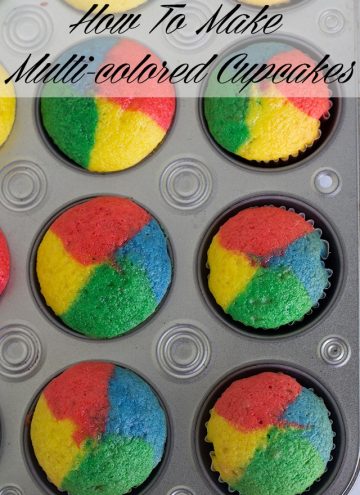 How To Make Multi-colored Cupcakes