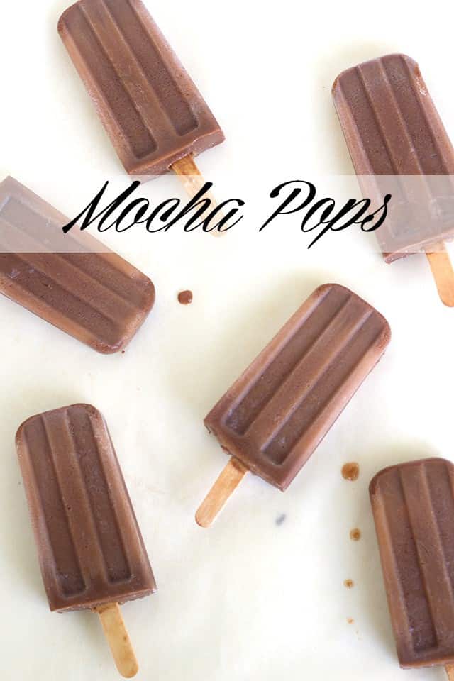 Mocha pops.