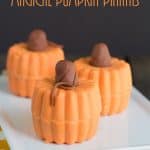Cinderella's magical pumpkin piñatas on a plate.