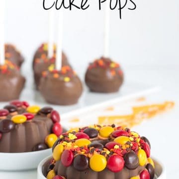 Simple and delicious apple butter cake pops.