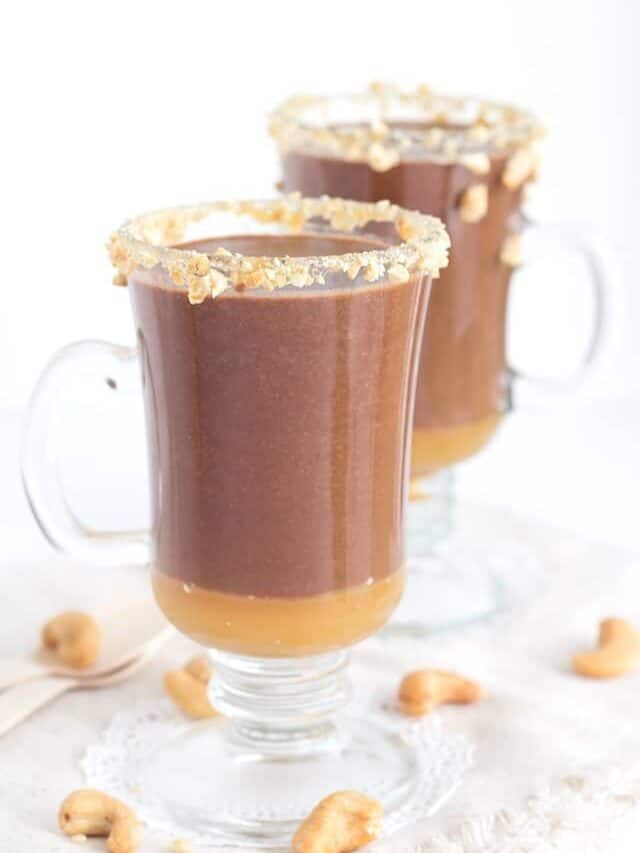 Caramel Cashew Hot Cocoa Story