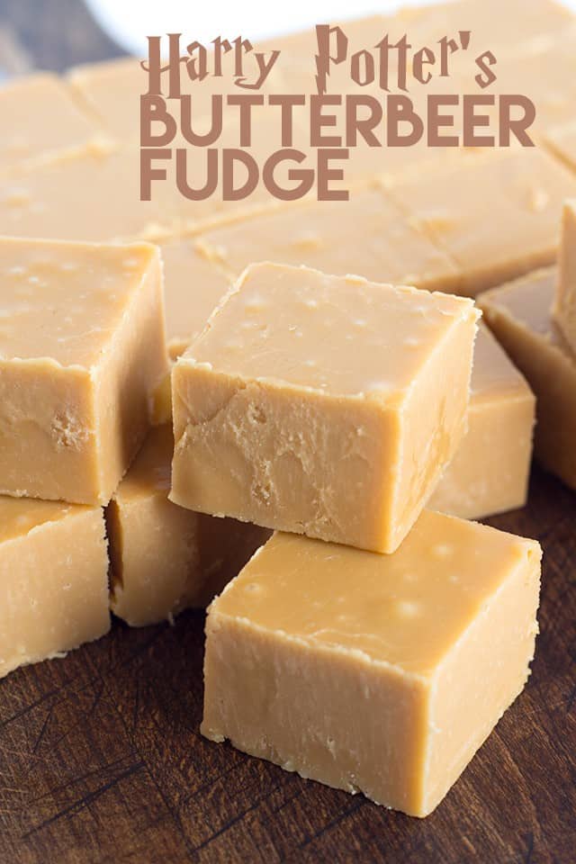 Butterbeer fudge recipe by Cookie Dough & Oven Mitt