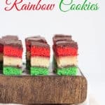 Rainbow Cookies