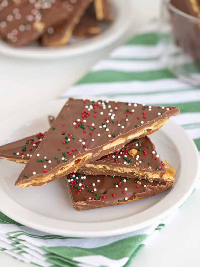 Saltine Cracker Candy Story
