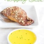 Garlic Butter Dipping Sauce - the simple buttery garlic goodness that any sort of bread should be dipped in!