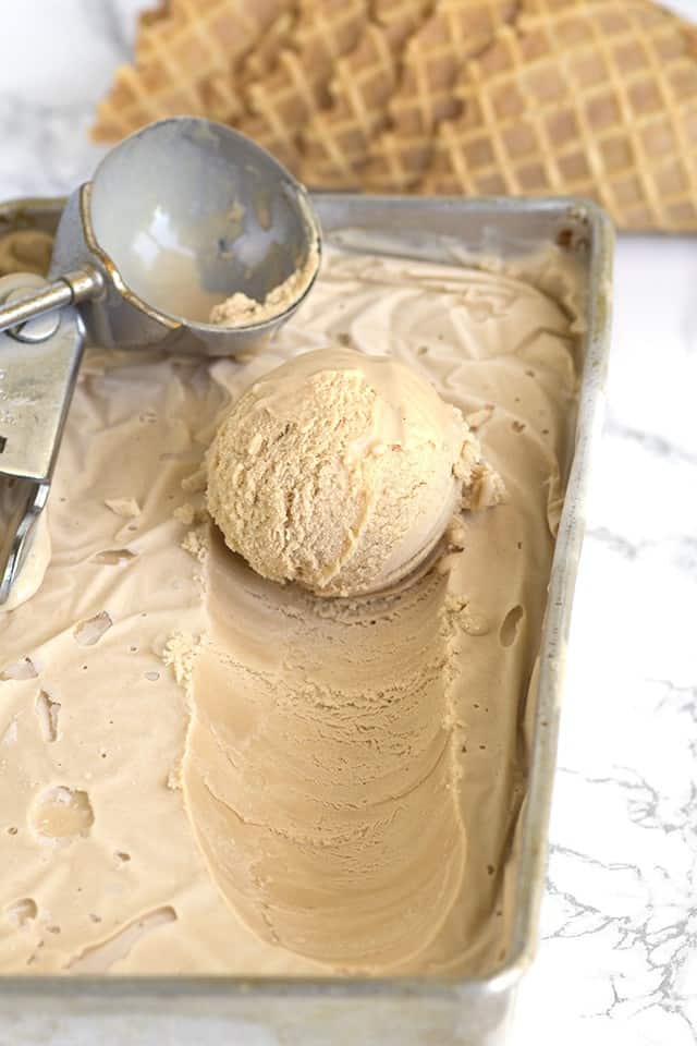 Sweet Tea Ice Cream - tea infused ice cream for all of my sweet tea lovers!