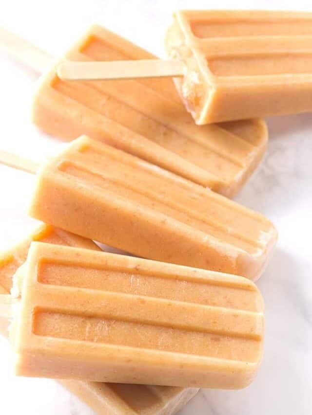 Peaches and Cream Ice Pops Story