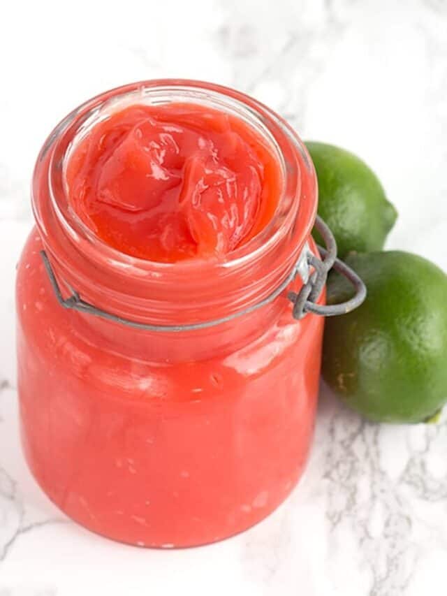 Raspberry Lime Curd Story