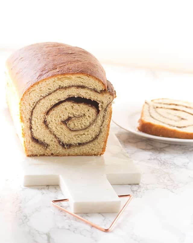 Homemade Cinnamon Swirl Bread - the perfect bread to toast up for breakfast!