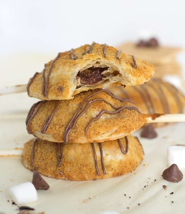 S'mores pie pops.