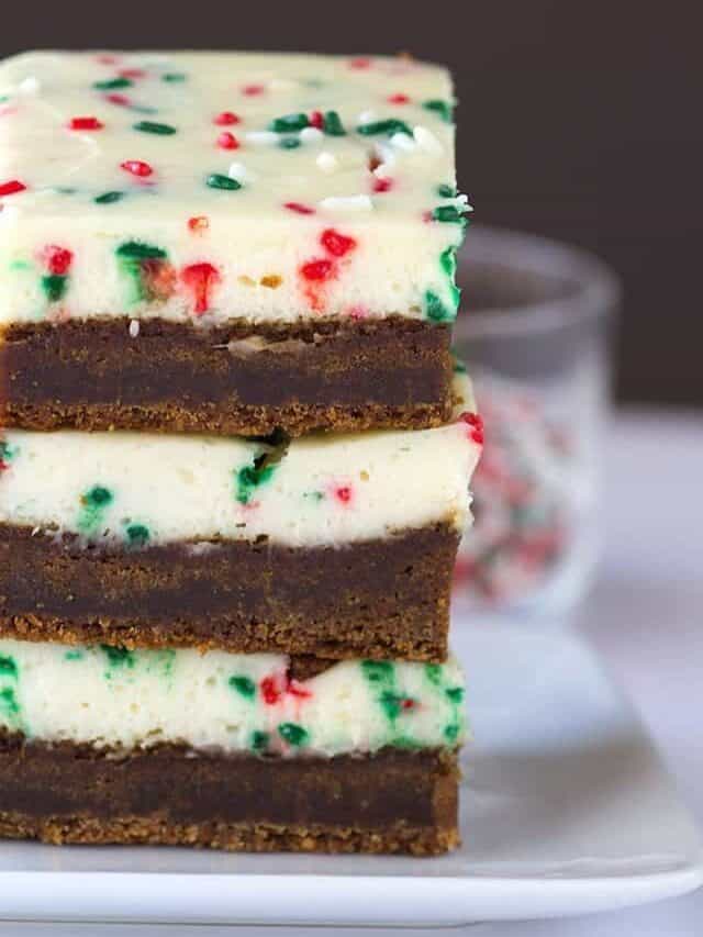 Molasses Cheesecake Bars Story