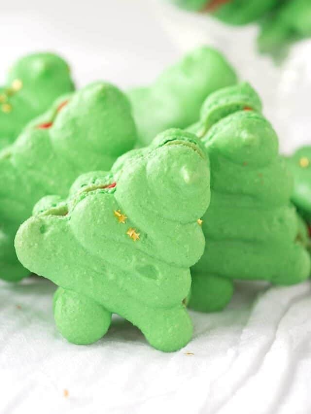 Christmas Macarons Story