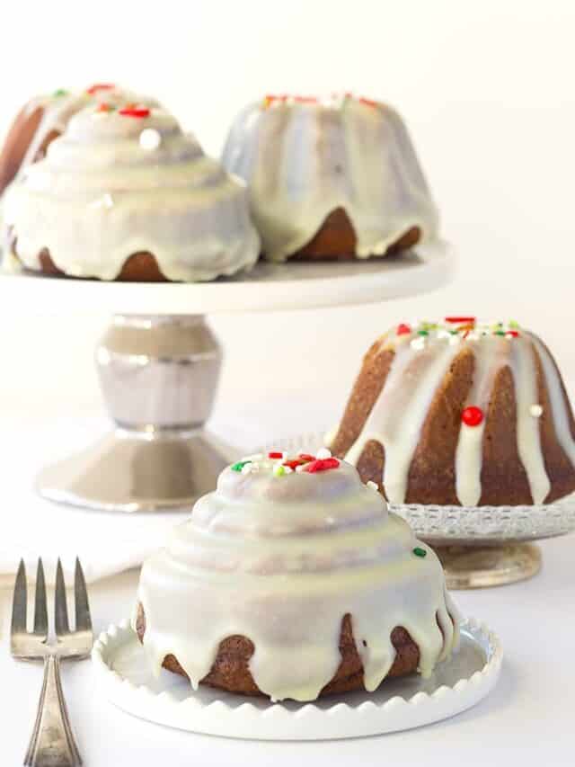 Gingerbread Bundt Cakes Story