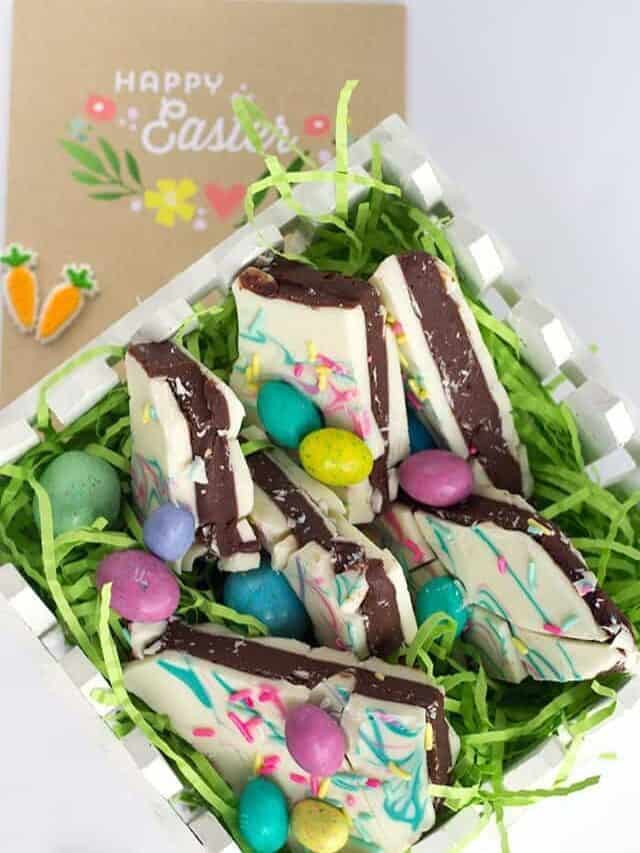Easter Truffle Bark Story