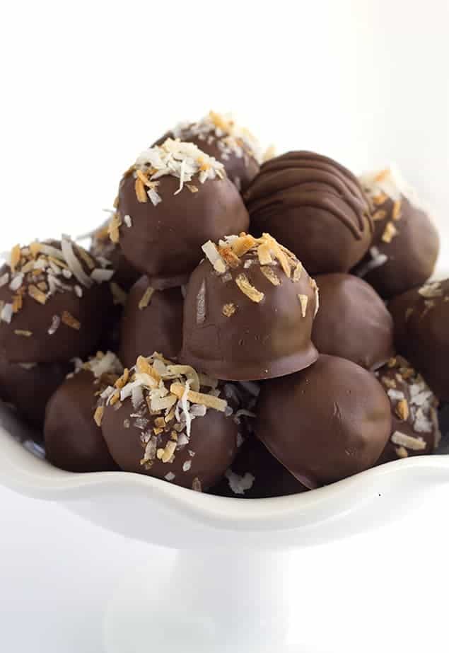 German Chocolate Truffles