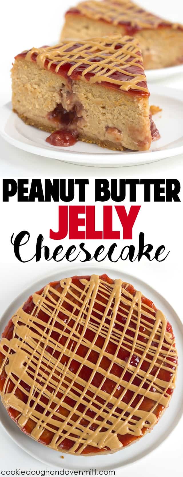 Peanut Butter and Jelly Cheesecake Cookie Dough and Oven Mitt