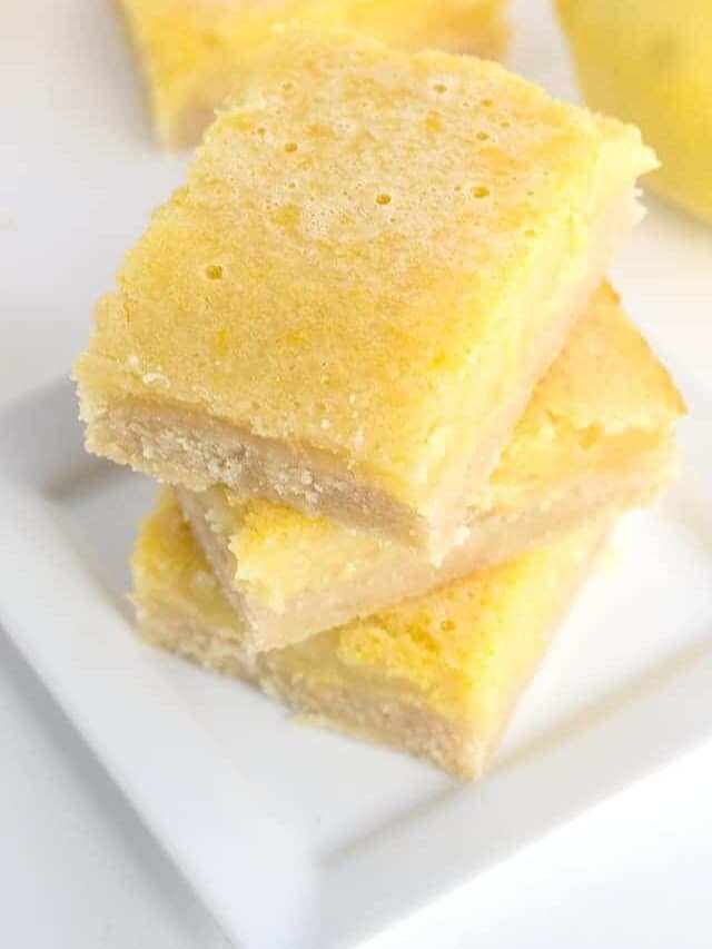 Lemony Lemon Bars Story