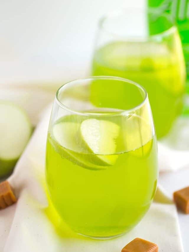 Caramel Apple Cocktail Story