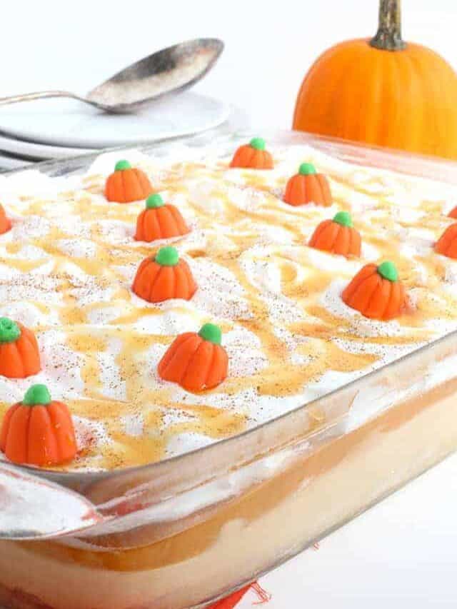 Pumpkin Butterscotch Layer Dessert Story
