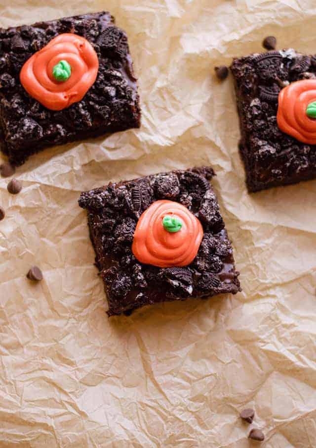 Carrot Patch Brownies