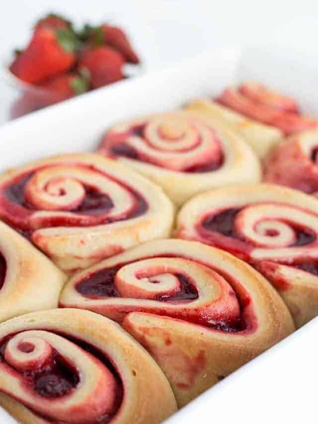 Strawberry Sweet Rolls Story
