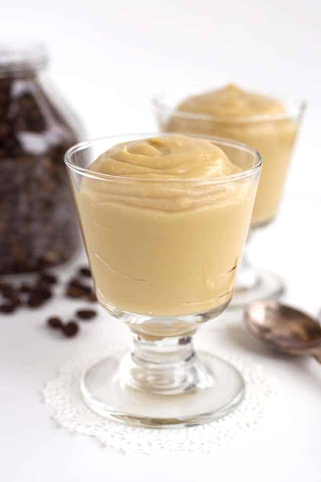 Coffee Pudding - Cookie Dough and Oven Mitt