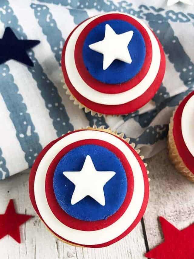 4th of July Cupcakes Story