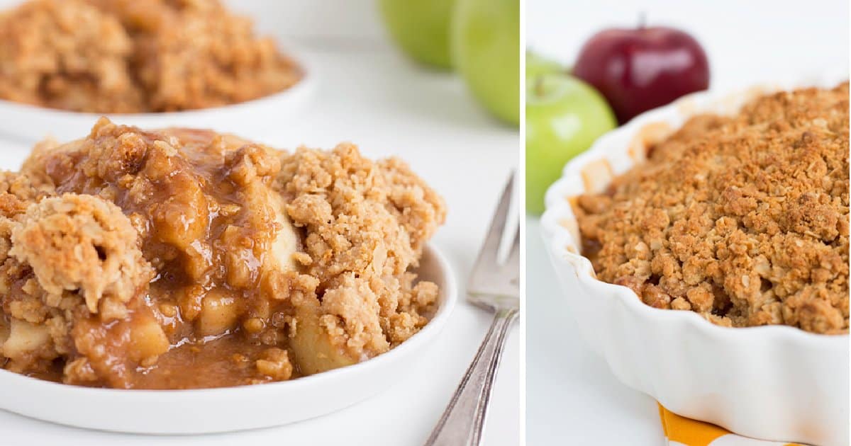 Peanut Butter Apple Crumble Cookie Dough and Oven Mitt