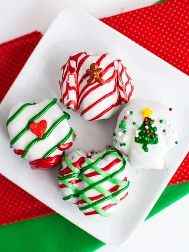 Ugly Sweater OREO Cookie Balls Story