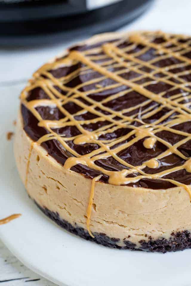 Instant Pot Peanut Butter Cheesecake